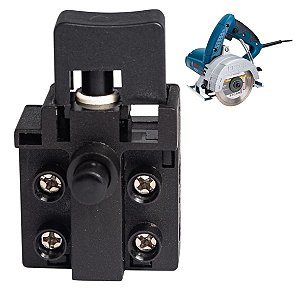Gatilho interruptor para serra marmore Bosch GDC14-40 / GDC-34 / GMS-34 / 1548 / 1551