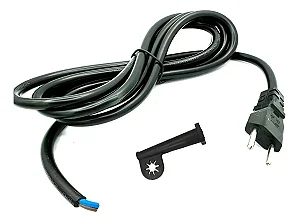 Cabo Elétrico Para Furadeiras 2x1 Makita Bosch Black Deck...