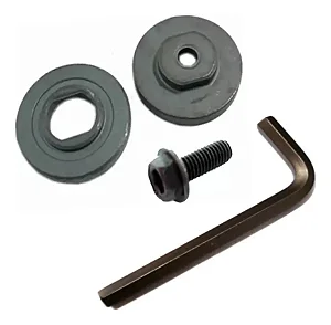Flange Parafuso E Chave Compativel Serra Mármore Bosch Gdc