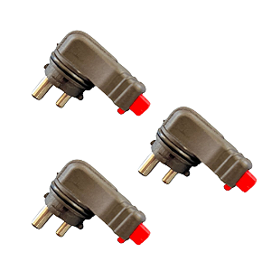 Kit 3 Botão De Mudança Para Martelete Makita Hr2470 / Hr2475