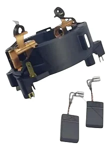 Porta Escovas + Escovas Para Martelete Makita Hr2470