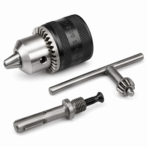 Kit Mandril Rosca 13mm 1/2 X 20 + Adaptador Sds-plus