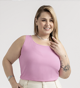 Regata Plus Size Básica em Misturinha – Habana