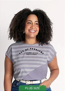 Blusa Plus Size em Misturinha - Habana