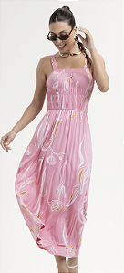 Vestido Longo de Alça Habana