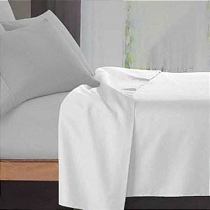 Lençol King 180 fios em Algodão sem elástico - Linea