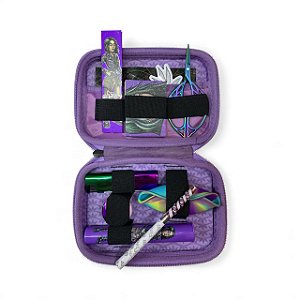 Kit Case Puff - Lilás