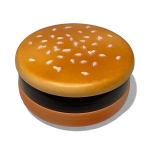 Dichavador De Metal Hambúrguer 3 Partes