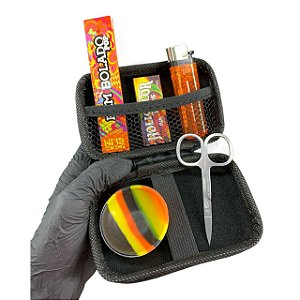 Kit Laranja Case Pequena Sem Estampa