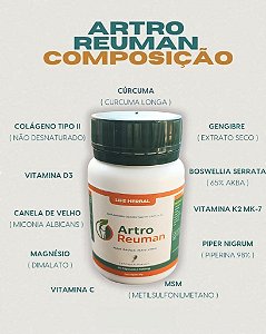 Artroreuman Suplemento Alimentar 30 Capsulas