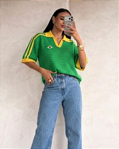 Polo Brasil (Verde e Amarela)