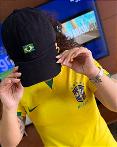 Boné Brasil - Preto
