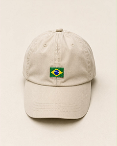 Boné Brasil - Bege