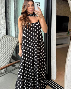 Vestido Maelle Poá / Petit Rose