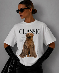 T-Shirt Over - Petit Rose