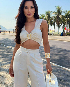 Conjunto calça e cropped - Perfect Way
