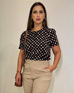 T-Shirt Poá - Perfect Way