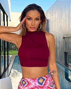 Cropped c/ abertura nas costas - Perfect Way