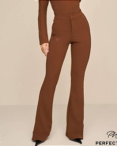 Calça Flare Cacau - Perfect Way