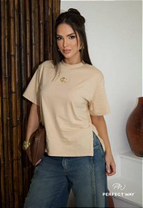 T-SHIRT FEMININA OVER-PERFECT WAY
