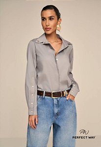 CAMISA COM DETALHES-PERFECT WAY