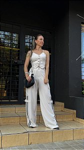 CALÇA PANTALONA COM BOLSO-PERFECT WAY