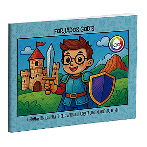 Forjados God's - Livro para Colorir