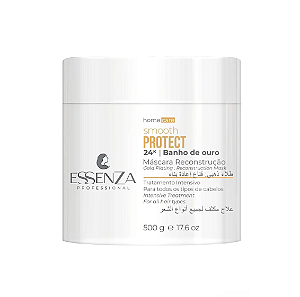 Essenza Smooth Protect Banho de Ouro – Máscara de Reconstrução Intensiva 500g