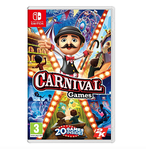 Carnival Games - Nintendo Switch (usado SEM CAPA)