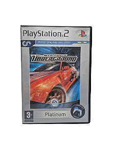 Need for Speed Underground Platinum - Ps2 (usado)