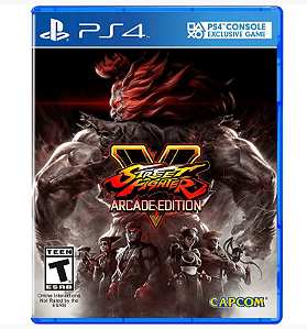 Street Fighter V Arcade Edition - Ps4 (usado)