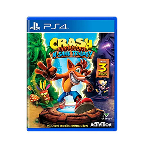Crash Bandicoot N'sane Trilogy - Ps4 (usado)