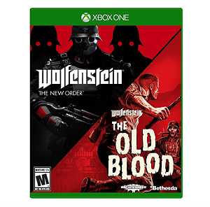 Wolfenstein The New Order + Wolfenstein The Old Blood - Xbox One (usado)