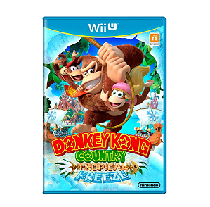 Donkey Kong Country Tropical Freeze - Wii U (usado)