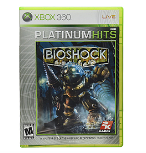 Jogo BioShock (Platinum Hits) - Xbox 360 (usado)