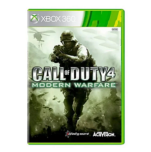 Call of Duty 4: Modern Warfare - Xbox 360 (usado)