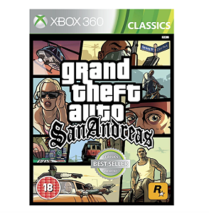 Grand Theft Auto: San Andreas - Xbox 360 (usado)