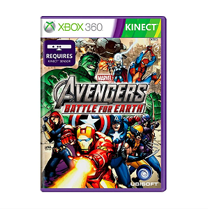 Marvel Avengers Battle For Earth - Xbox 360 (usado)