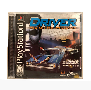 Driver 1: You Are the Wheelman - PS1 (usado)