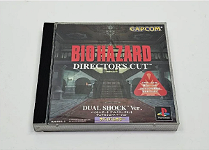Biohazard Director's Cut: Dual Shock (Japonês) - PS1 (Usado)