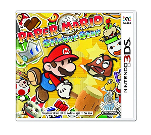 Paper Mario Sticker Star - 3DS (usado)