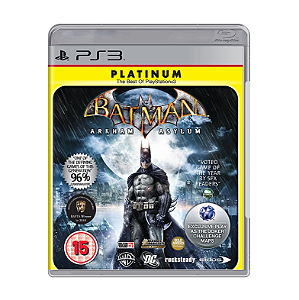 Batman: Arkham Asylum - PS3 (usado)