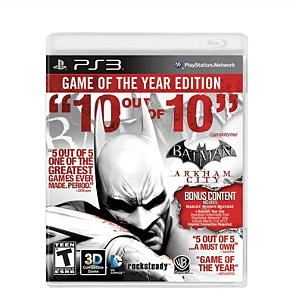 Batman: Arkham City - PS3 (usado)