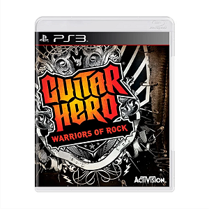 Guitar Hero: Warriors of Rock - PS3 (usado)