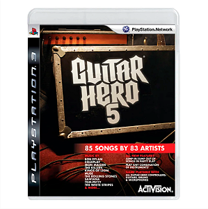 Guitar Hero 5 - Ps3 (usado)
