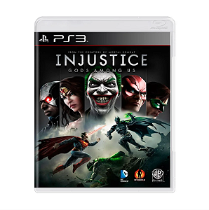 Injustice Gods Among Us - PS3 (usado)
