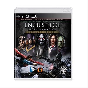 Injustice: Gods Among Us (Ultimate Edition) - PS3 (usado)