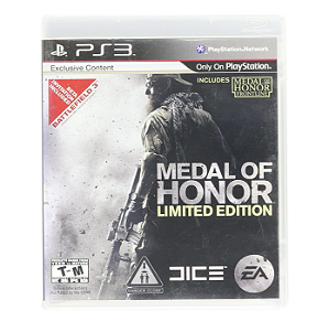 Medal of Honor Limited Edition - PS3 (usado)