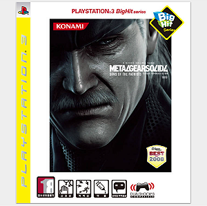 Metal Gear Solid 4 (BigHit) - Ps3 (coreano) (usado)