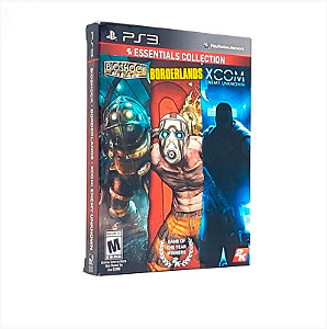 2k Essentials Collection (bioshock, Borderlands E Xcom) Ps3 (Usado)